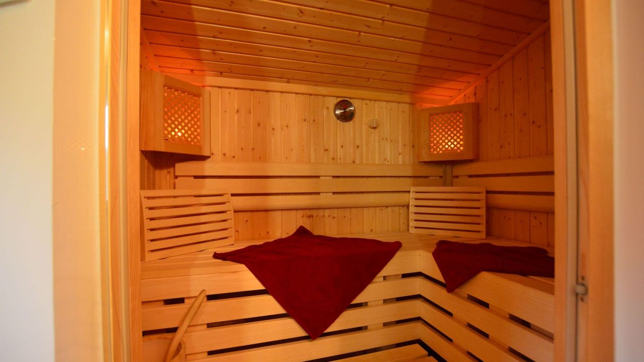 Badezimmer mit Sauna Badezimmer mit Sauna